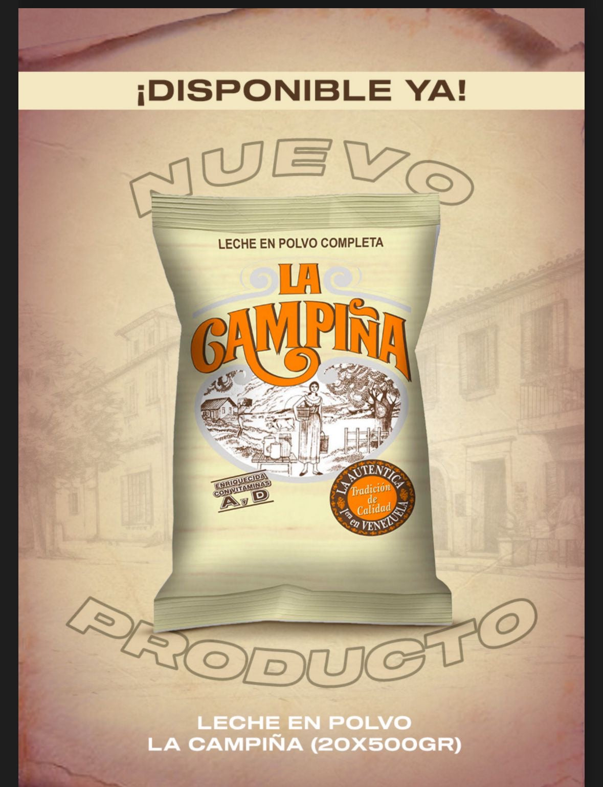 LECHE EN POLVO LA CAMPINA BOLSA