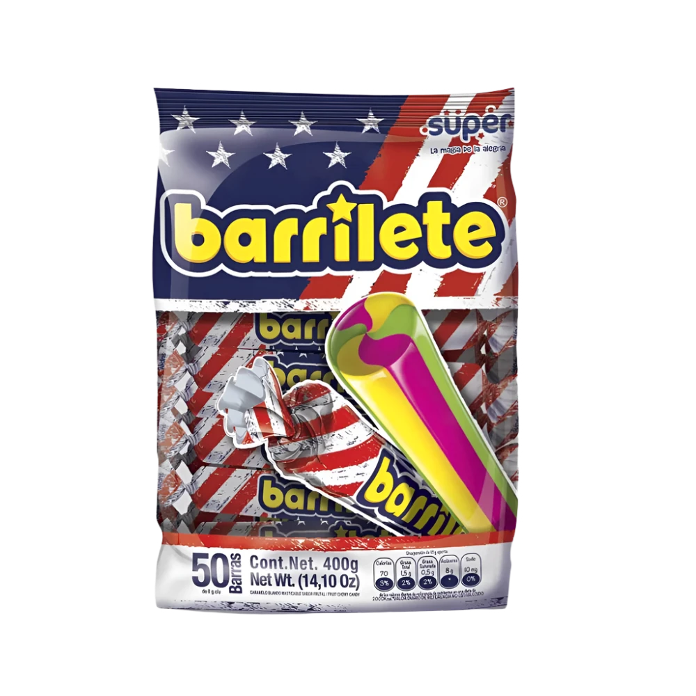 BARRILETE BOLSA DE 50 UNIDADES