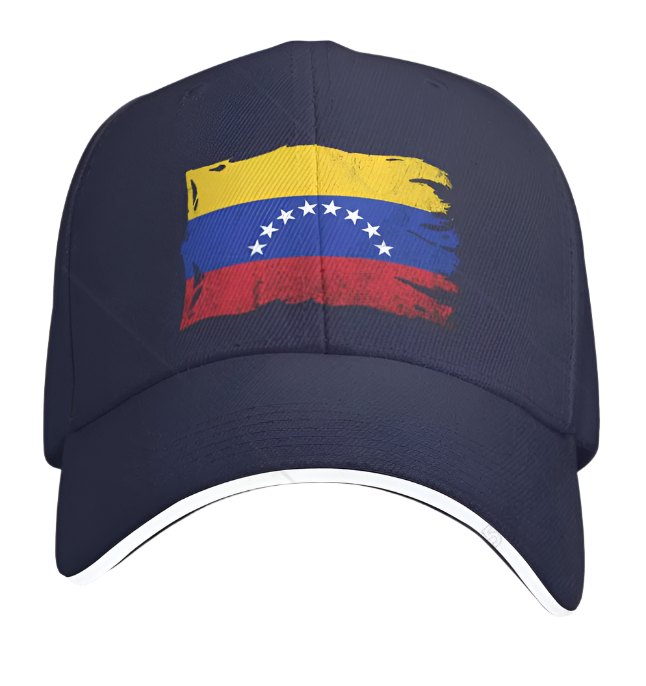 GORRA BANDERA VENEZUELA AZUL