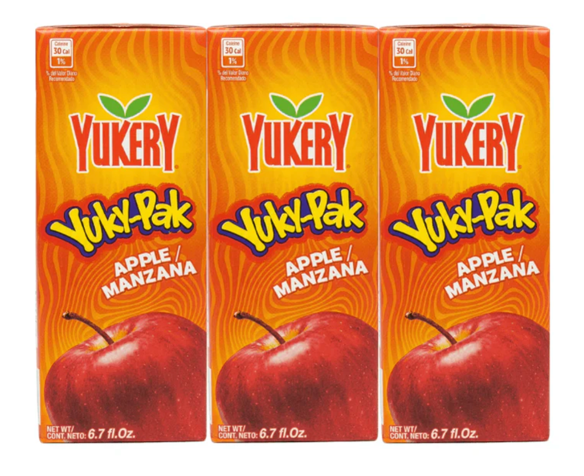 Yukery Yuky-Pak Manzana - Tri-pack