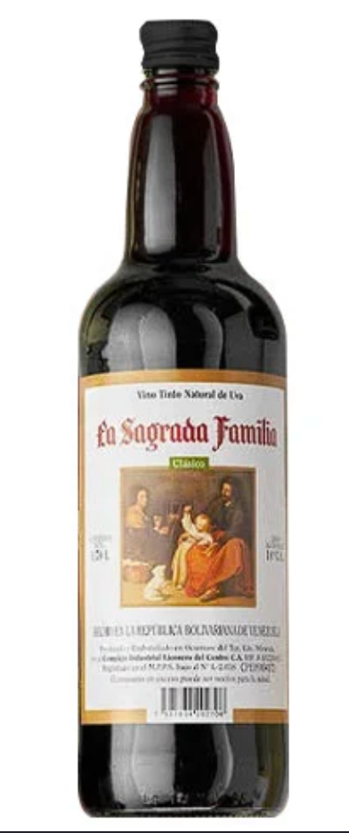 VINO LA SAGRADA FAMILIA