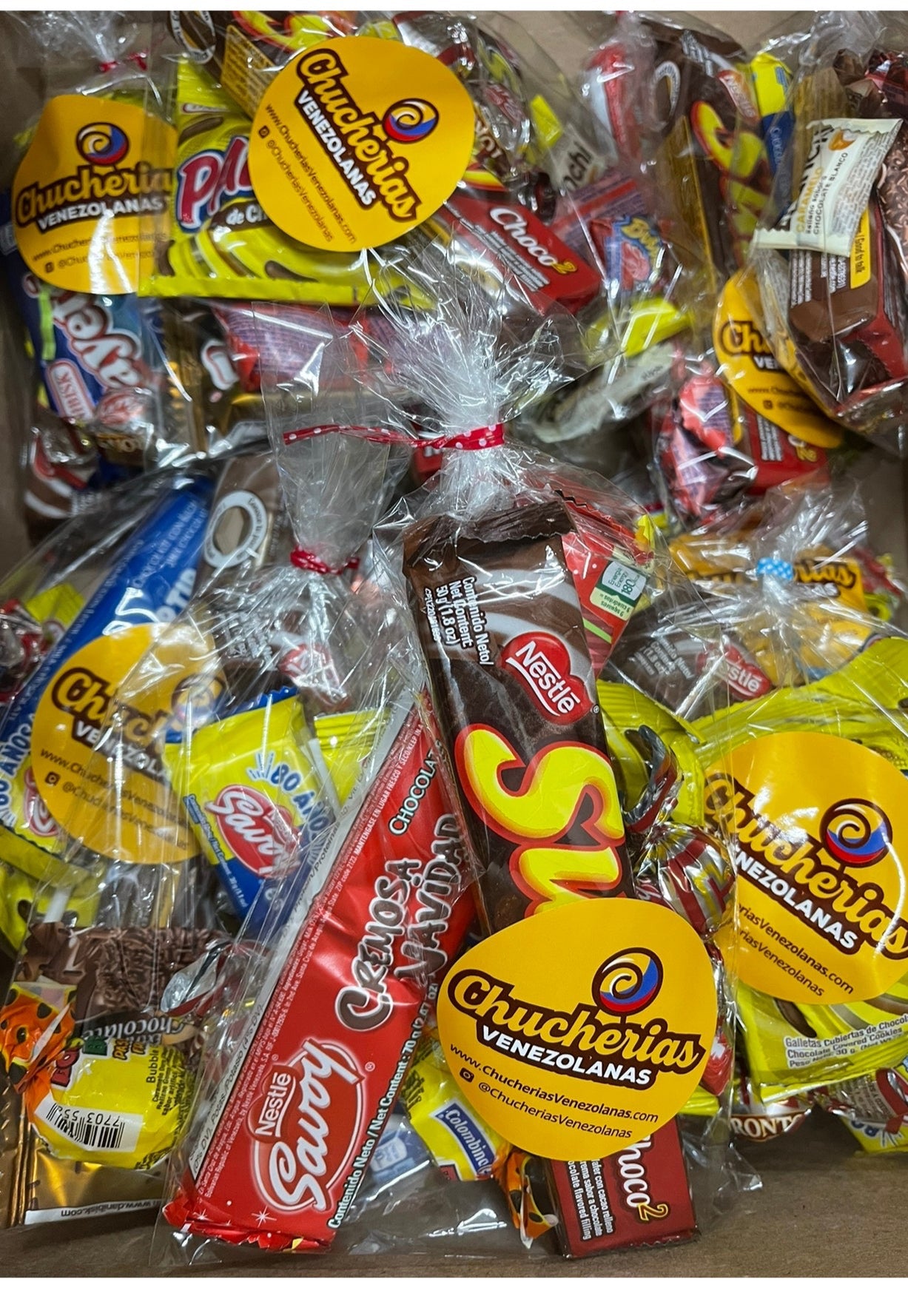 10 BOLSAS DE CHUCHERIAS TIPO COTILLON