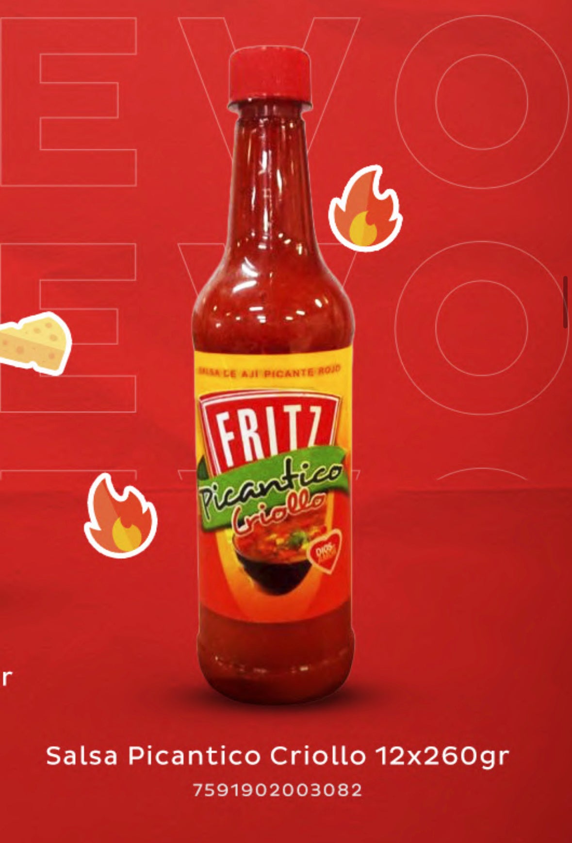 SALSA PICANTICO CRIOLLO FRITZ