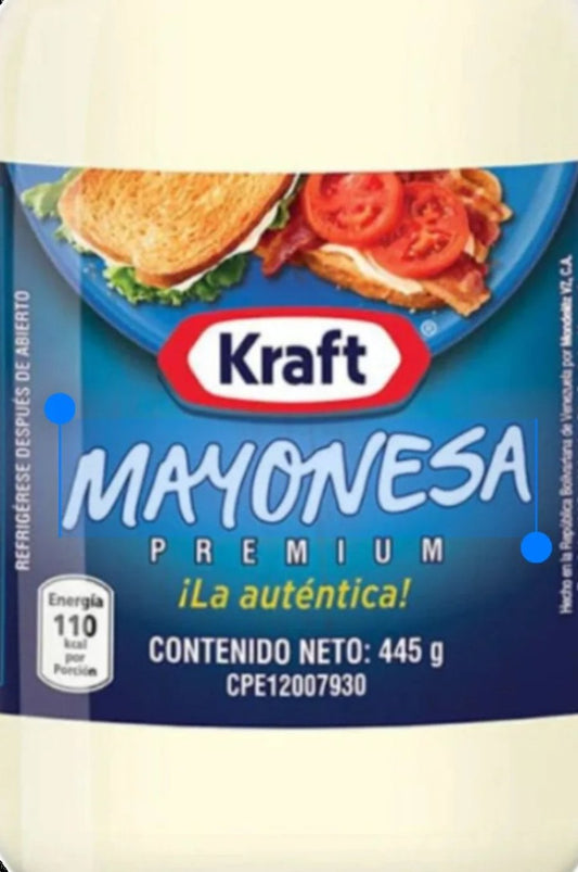 Mayonesa kraft Venezolana 445gr