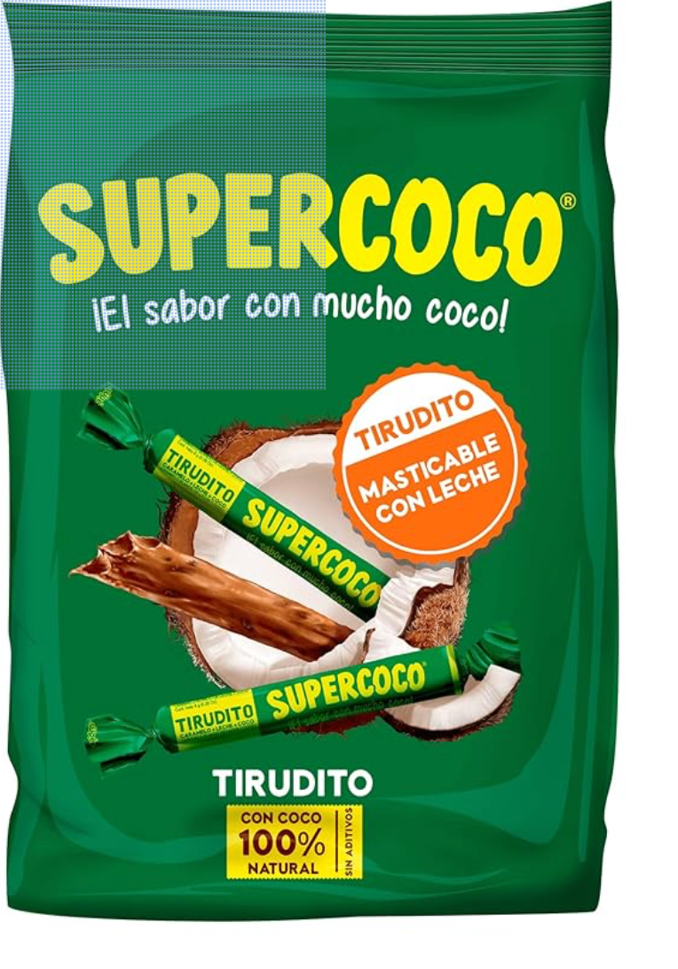 SUPERCOCO TIRUDITO BOLSA DE 50 UNIDADES