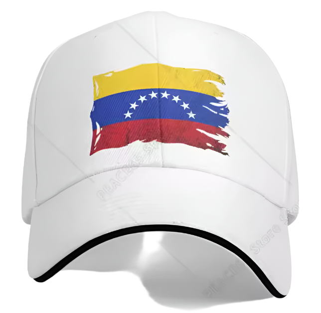 GORRA BANDERA VENEZUELA BLANCA