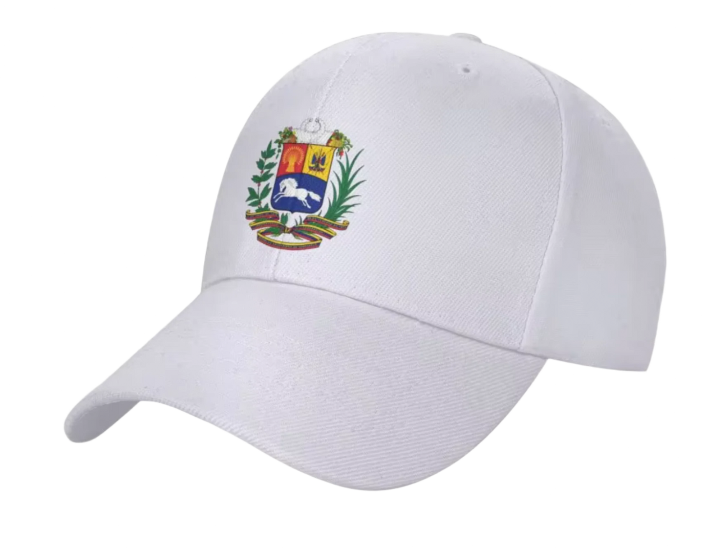 GORRA ESCUDO VENEZUELA BLANCA