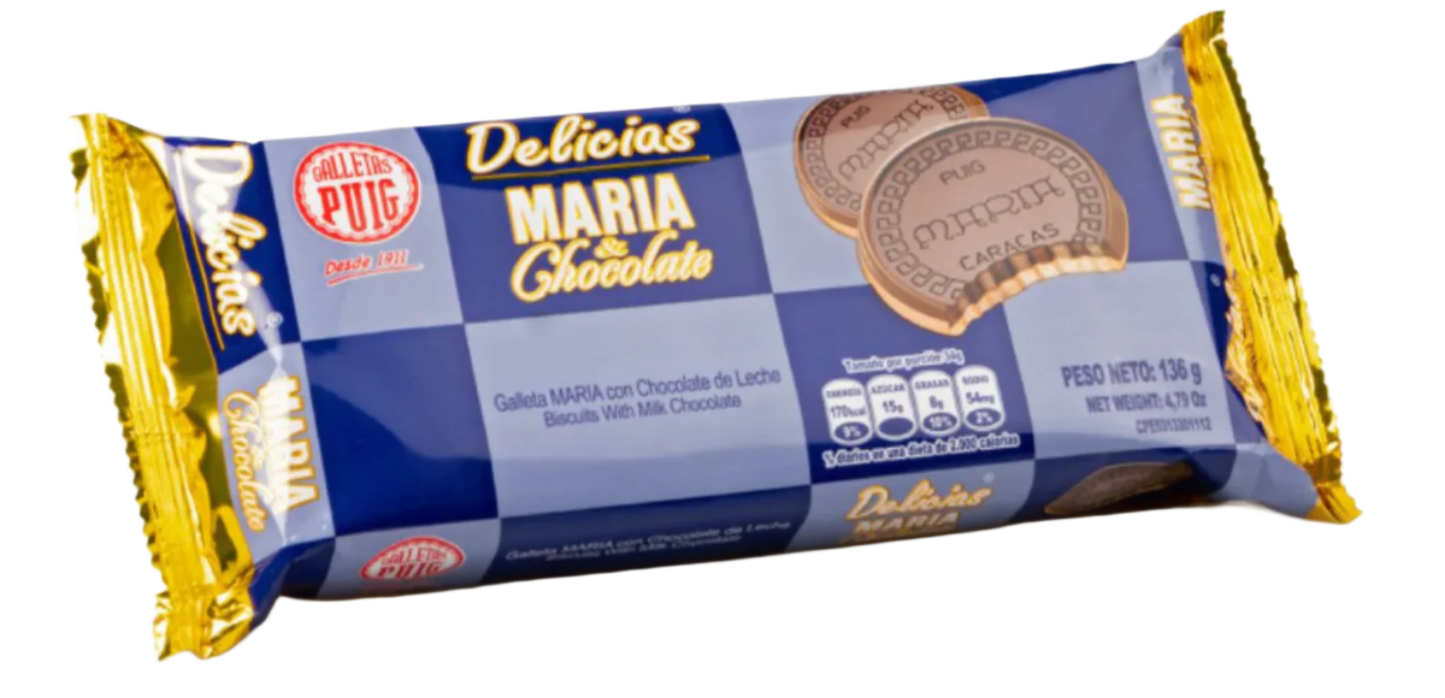 Galleta Maria Chocolate Delicias Venezuela