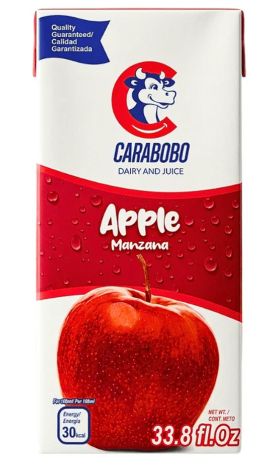 Jugo de Manzana Carabobo 33.8 Fl Oz