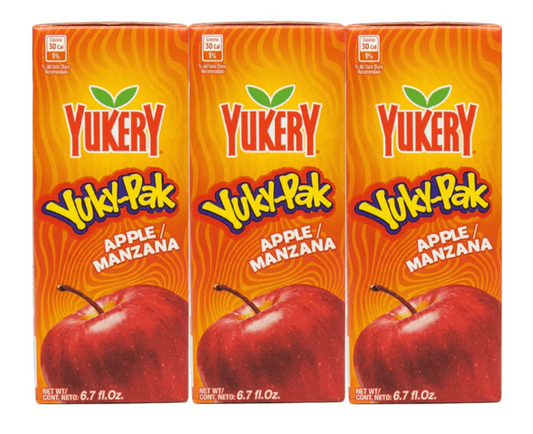 Yukery Yuky-Pak Manzana - Tri-pack