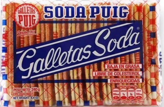 Galletas de Soda PUIG