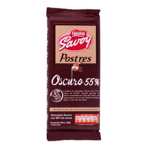 SAVOY CHOCOLATE OSCURO 55%